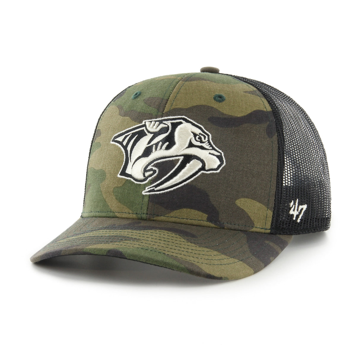 NASHVILLE PREDATORS CAMO '47 TRUCKER CAMO