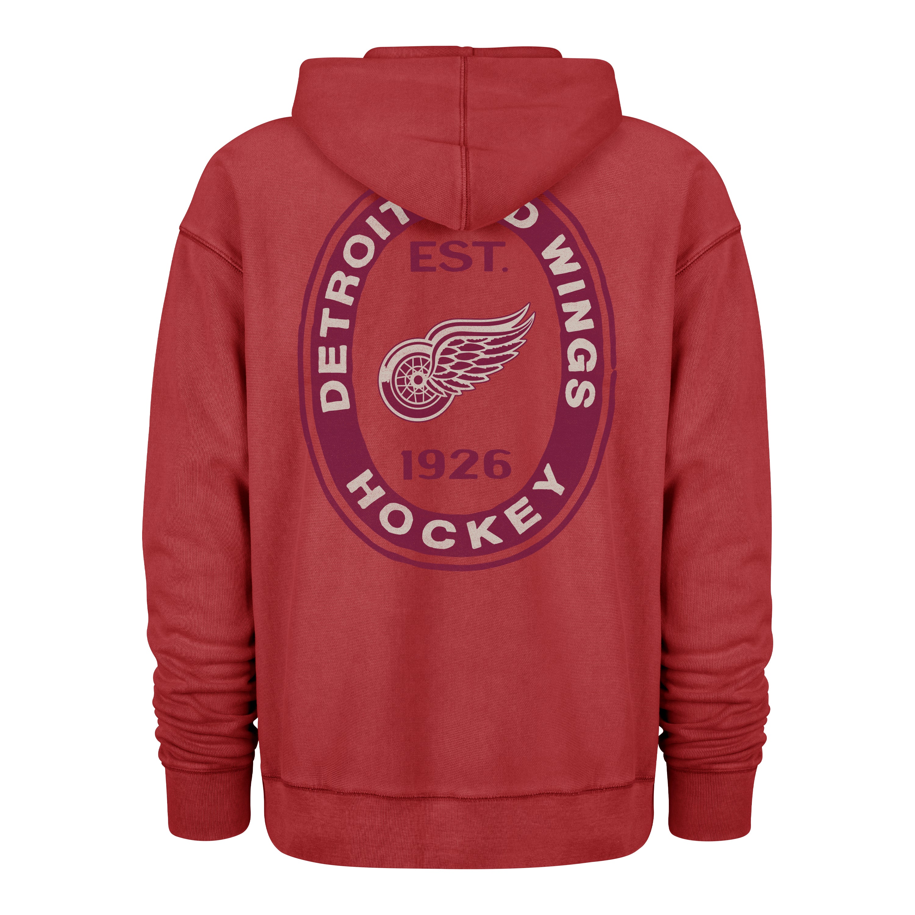 DETROIT RED WINGS BOOT PATH '47 RAVINE FLEECE HOOD CAYENNE