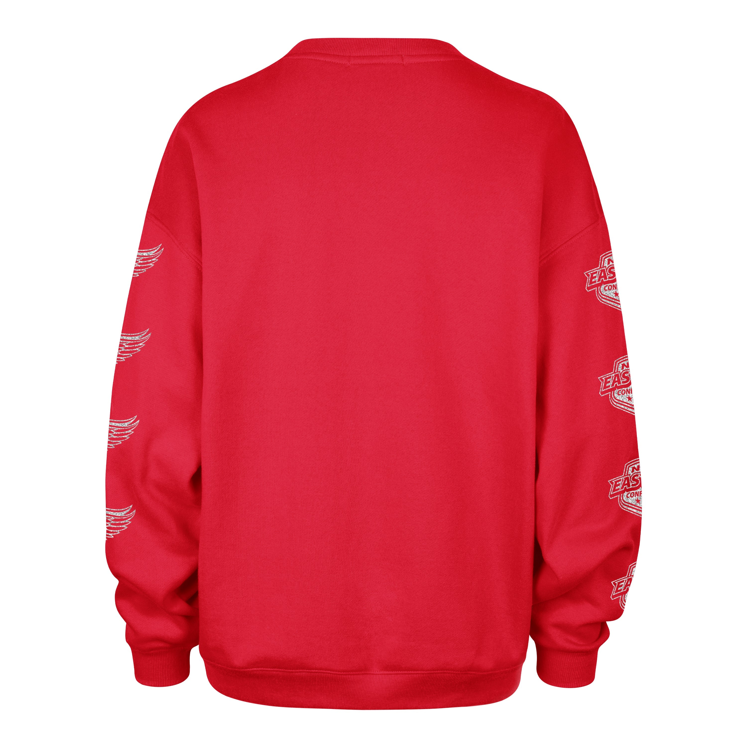 DETROIT RED WINGS GO BIG '47 OVERSIZED CREW WOMENS RED
