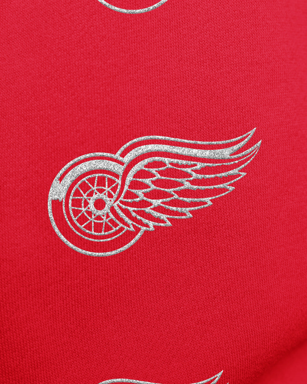 DETROIT RED WINGS GO BIG '47 OVERSIZED CREW WOMENS RED