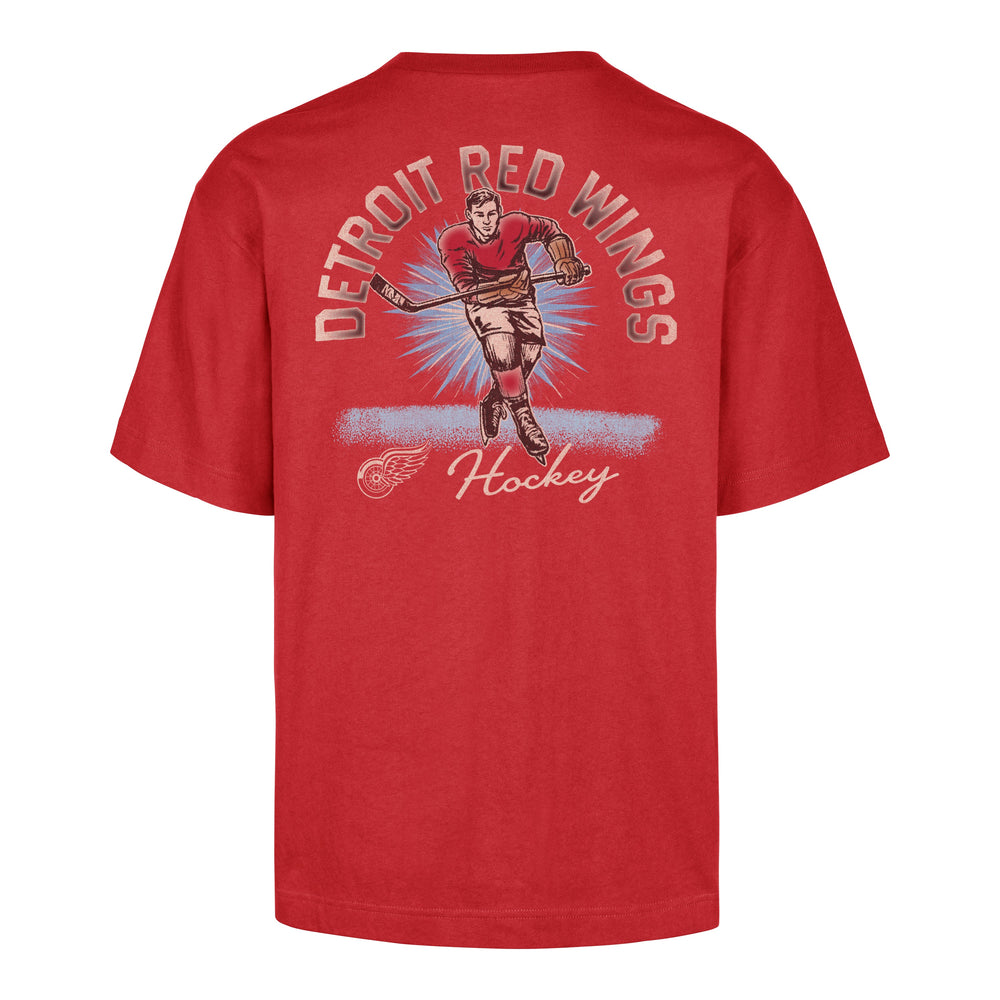 DETROIT RED WINGS GAME ON '47 FOUNDATION TEE RED