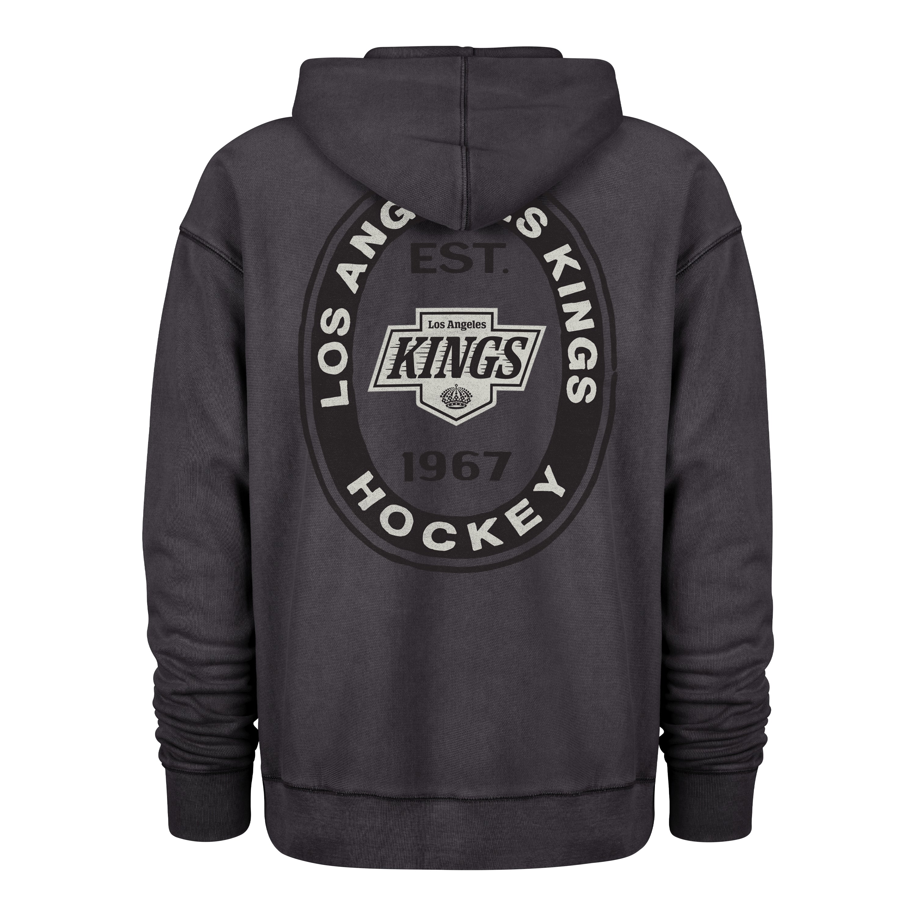 LOS ANGELES KINGS BOOT PATH '47 RAVINE FLEECE HOOD CINDER