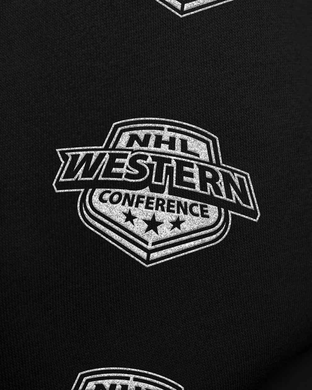 LOS ANGELES KINGS GO BIG '47 OVERSIZED CREW WOMENS JET BLACK