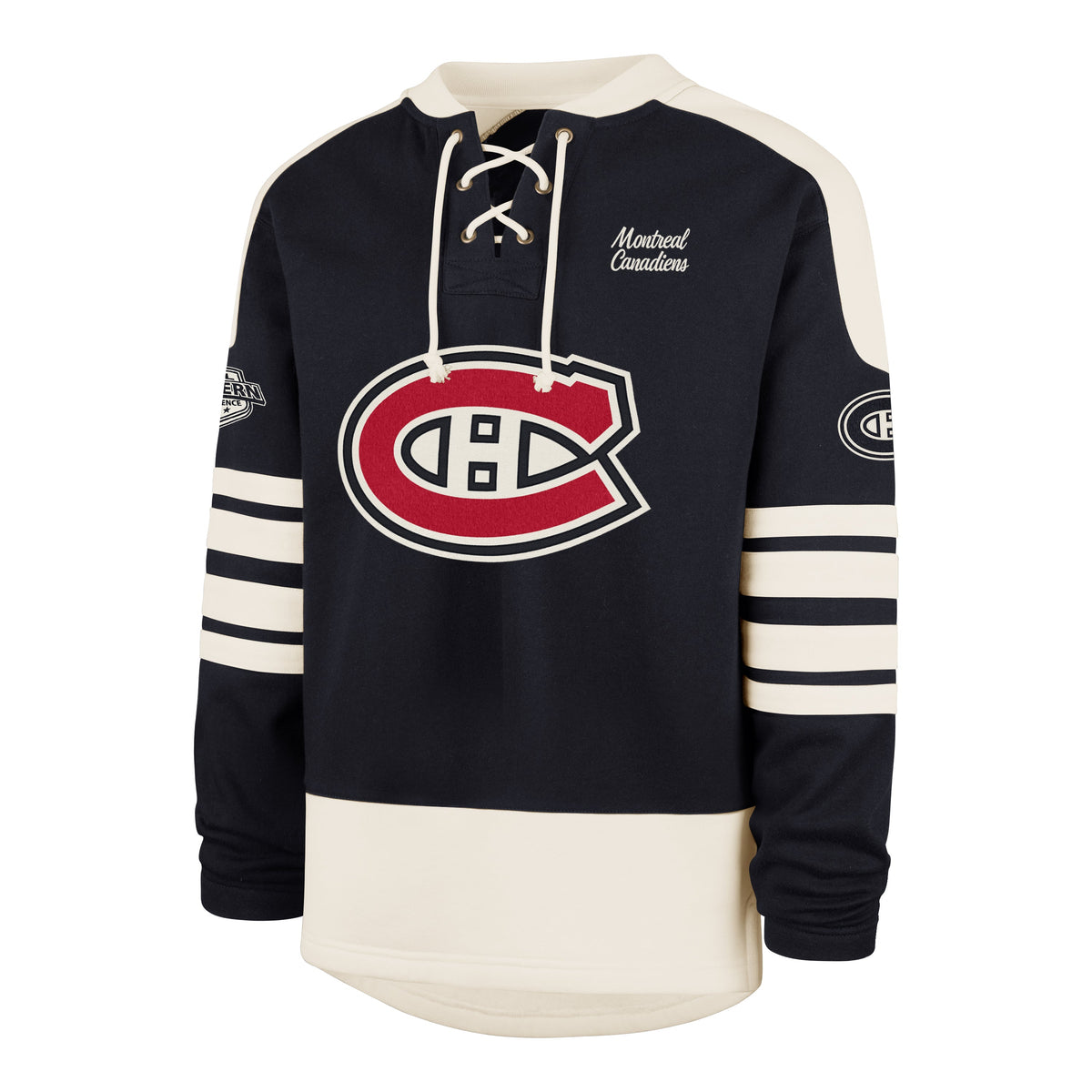 MONTREAL CANADIENS SWEEP CHECK '47 ETERNAL LACER FALL NAVY