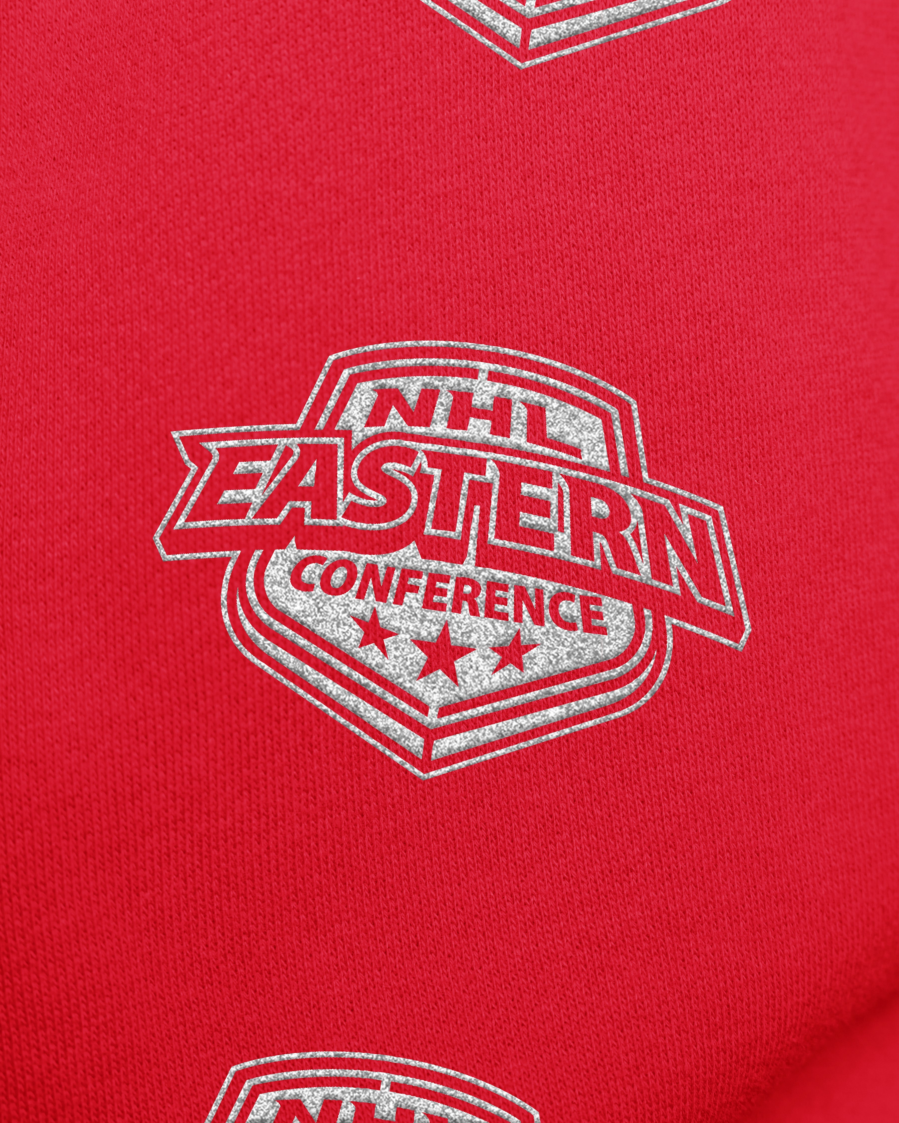 NEW JERSEY DEVILS GO BIG '47 OVERSIZED CREW WOMENS RED