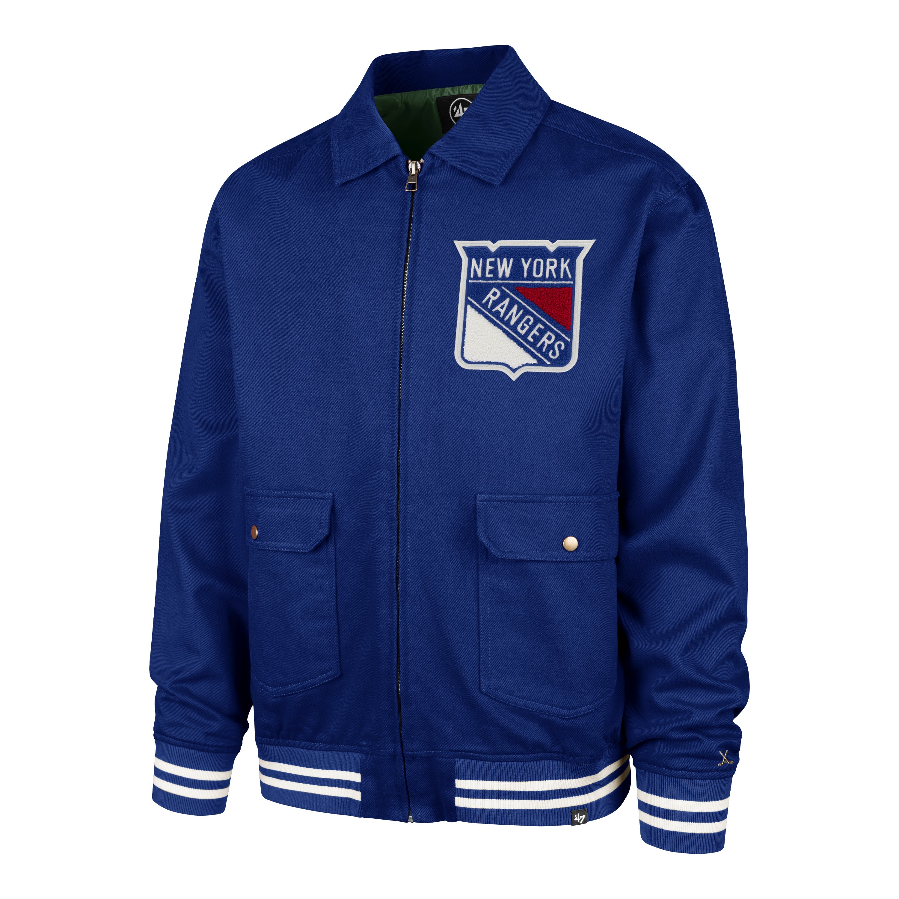 NEW YORK RANGERS HADDEY '47 HOMESTEAD JACKET ROYAL