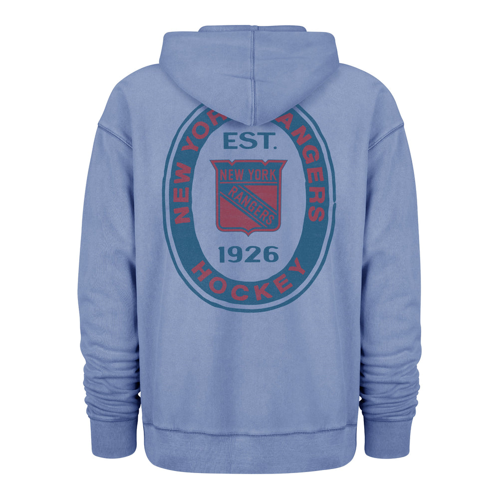 NEW YORK RANGERS BOOT PATH '47 RAVINE FLEECE HOOD VAPOR