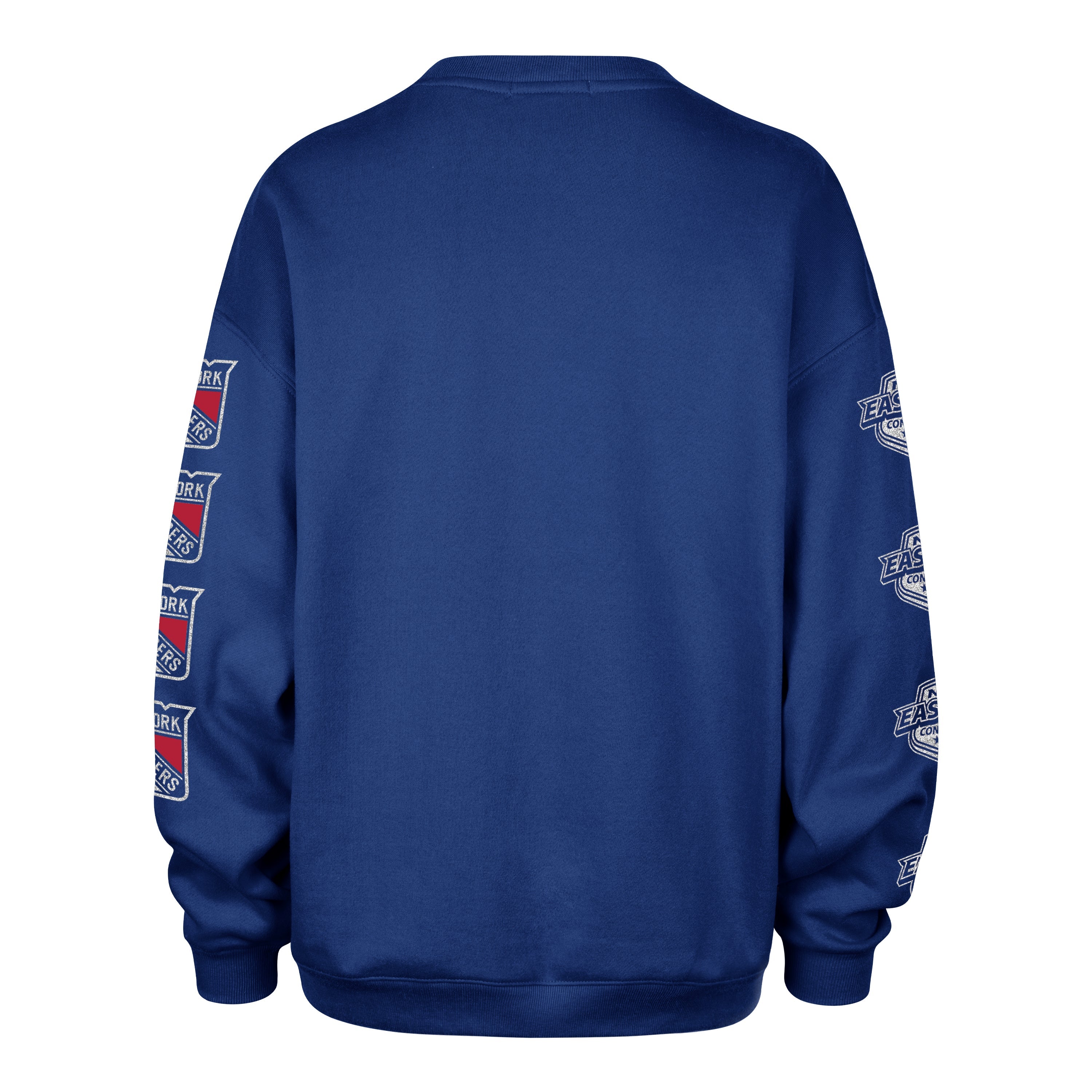 NEW YORK RANGERS GO BIG '47 OVERSIZED CREW WOMENS ROYAL