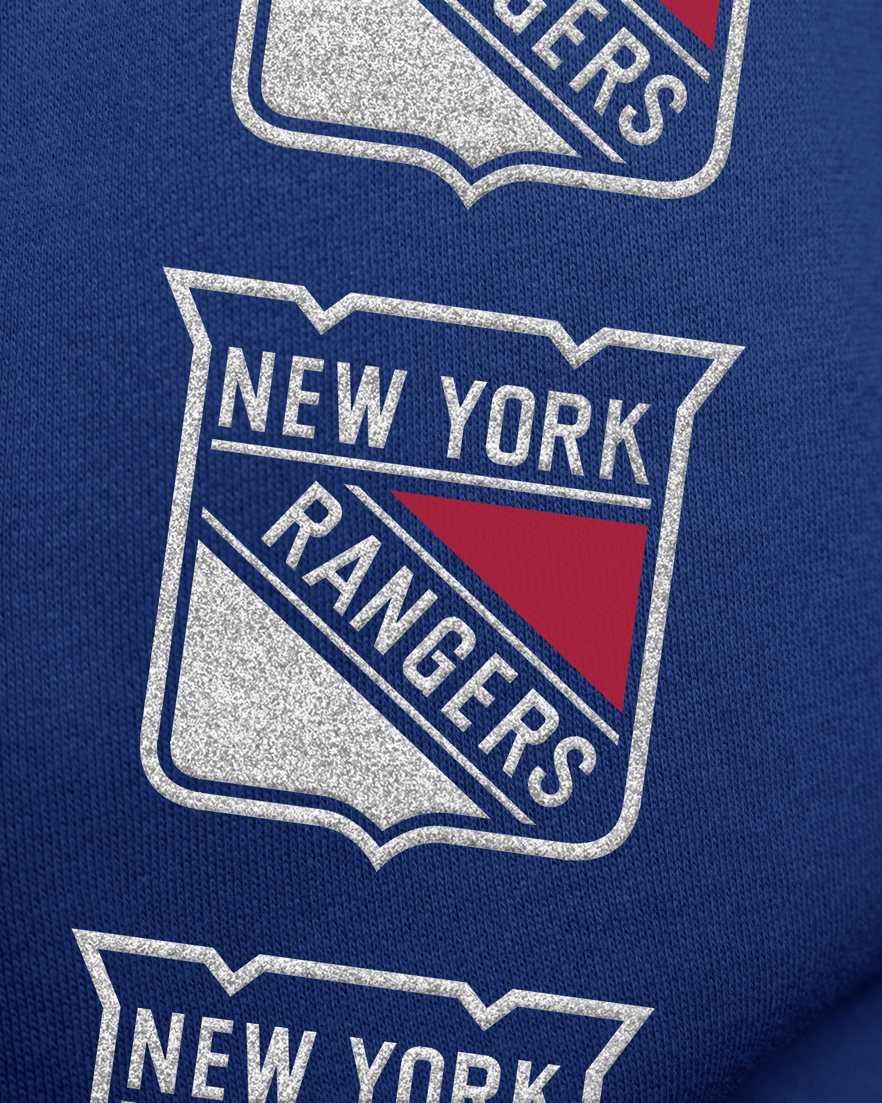 NEW YORK RANGERS GO BIG '47 OVERSIZED CREW WOMENS ROYAL