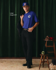 NEW YORK RANGERS GAME ON '47 FOUNDATION TEE ROYAL