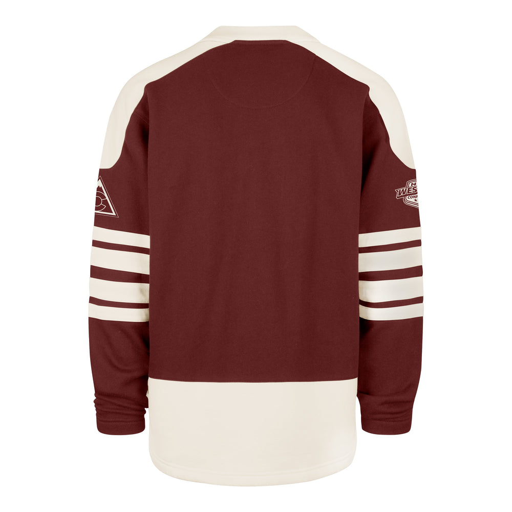 COLORADO AVALANCHE SWEEP CHECK '47 ETERNAL LACER CARDINAL