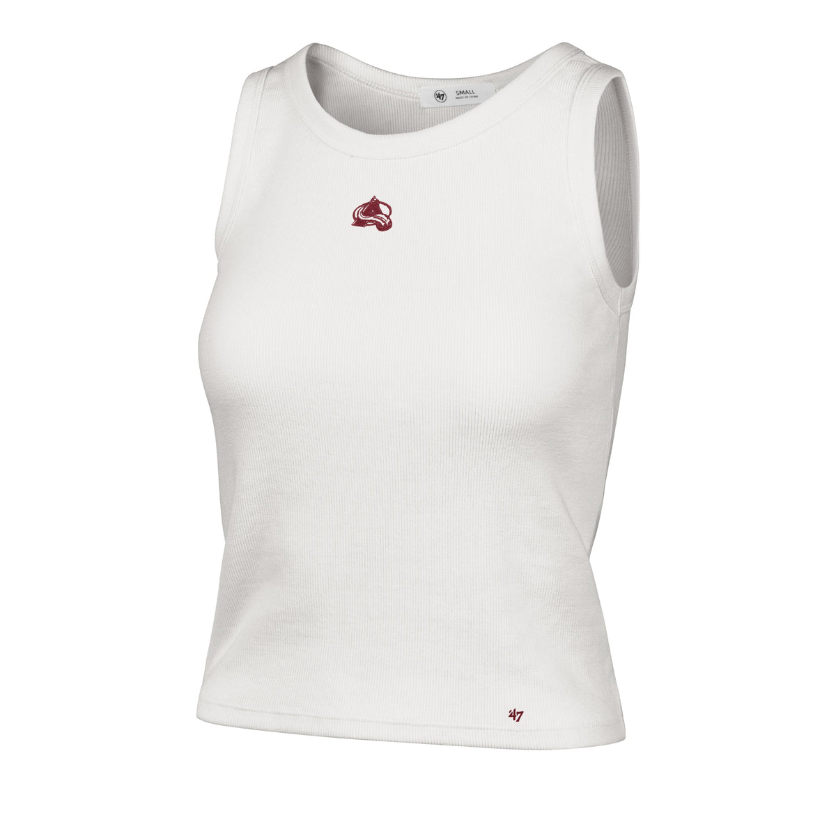 COLORADO AVALANCHE SKYHOOK '47 BABY RIB TANK WOMENS SANDSTONE