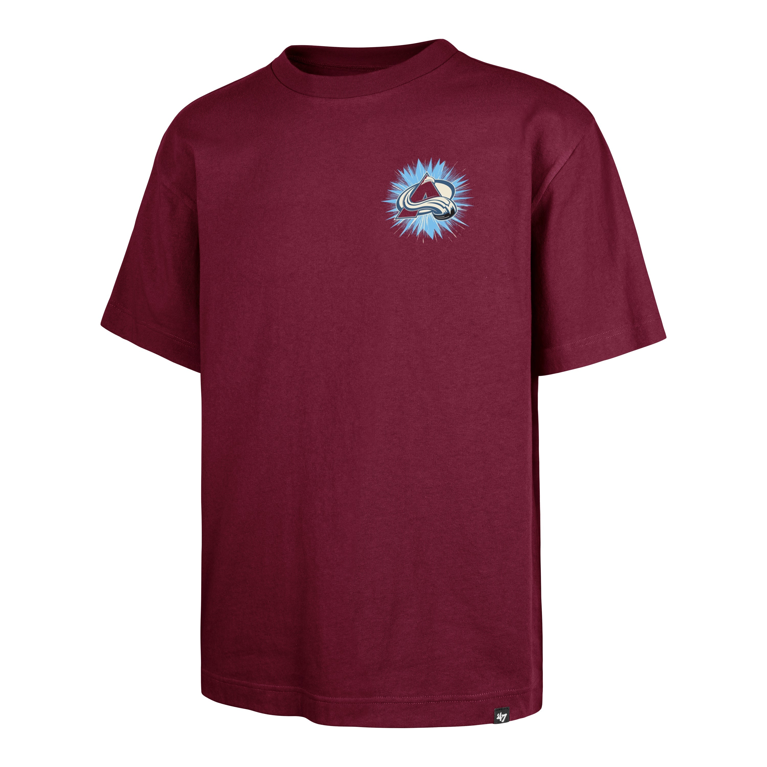 COLORADO AVALANCHE GAME ON '47 FOUNDATION TEE CARDINAL