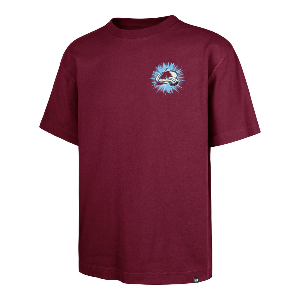 COLORADO AVALANCHE GAME ON '47 FOUNDATION TEE CARDINAL
