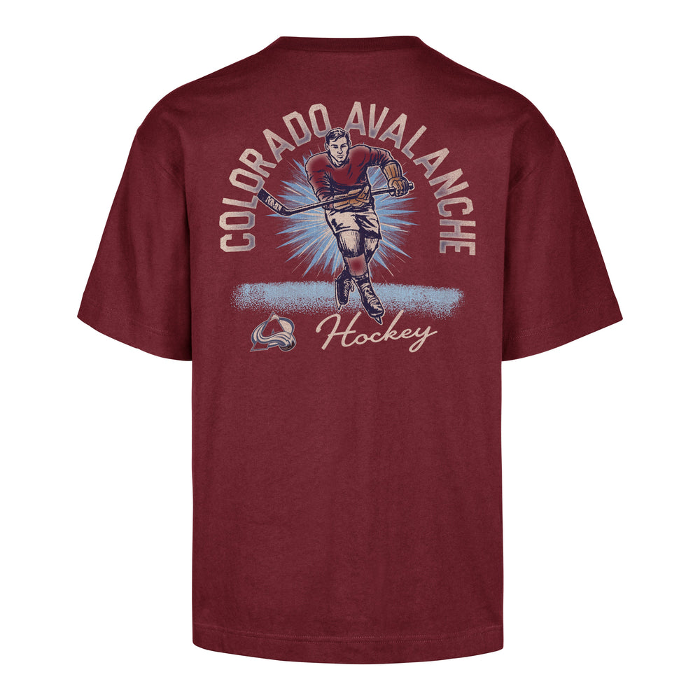 COLORADO AVALANCHE GAME ON '47 FOUNDATION TEE CARDINAL