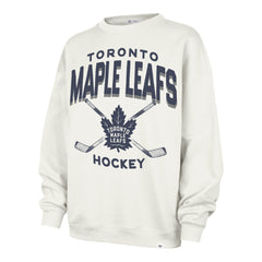 TORONTO MAPLE LEAFS ARCH CLOUD '47 OVERSIZED CREW WOMENS SANDSTONE
