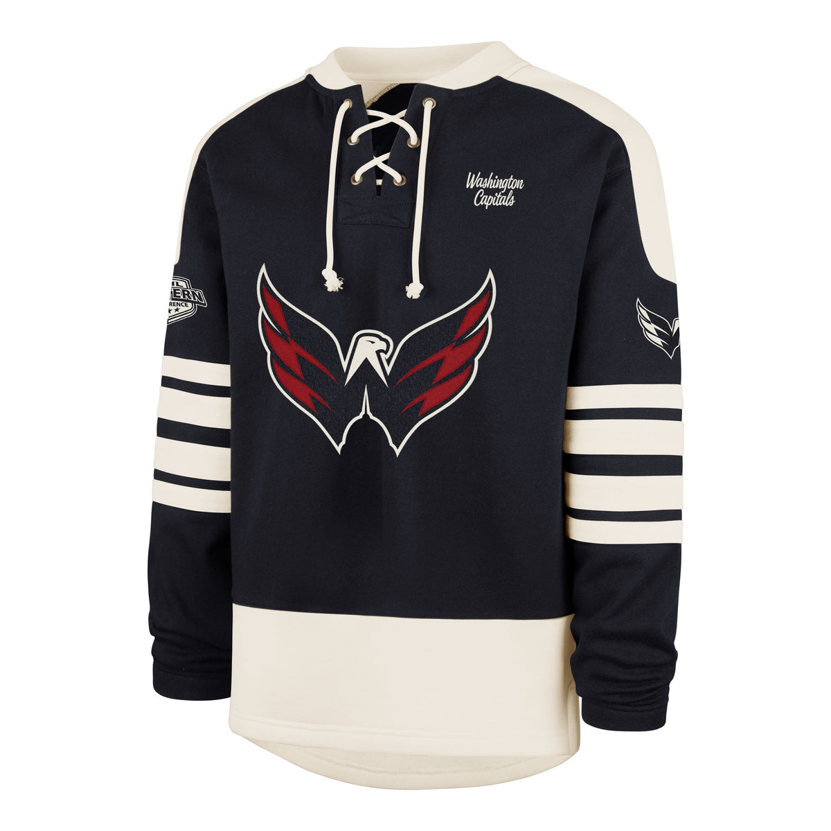 WASHINGTON CAPITALS SWEEP CHECK '47 ETERNAL LACER FALL NAVY