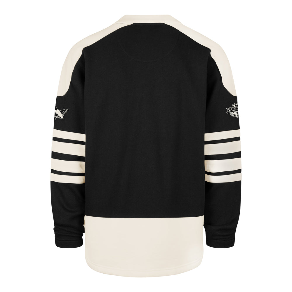 SAN JOSE SHARKS SWEEP CHECK '47 ETERNAL LACER JET BLACK