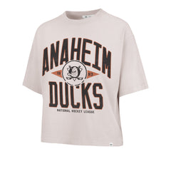ANAHEIM DUCKS WINDTHROW '47 RAVINE CROP TEE WOMENS MOJAVE