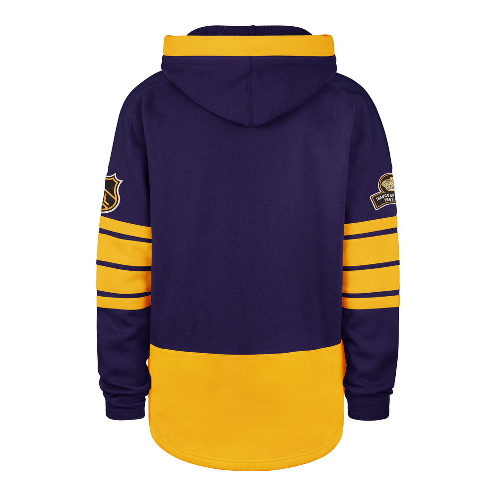 OLD TIME HOCKEY LOS ANGELES KINGS VINTAGE PUCK DROP DUAL HERITAGE PURPLE