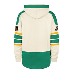 OLD TIME HOCKEY MINNESOTA NORTH STARS / DALLAS STARS VINTAGE PUCK DROP DUAL '47 HERITAGE LACER CREAM