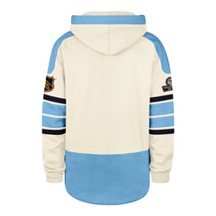 OLD TIME HOCKEY PITTSBURGH PENGUINS VINTAGE PUCK DROP DUAL '47 HERITAGE LACER CREAM