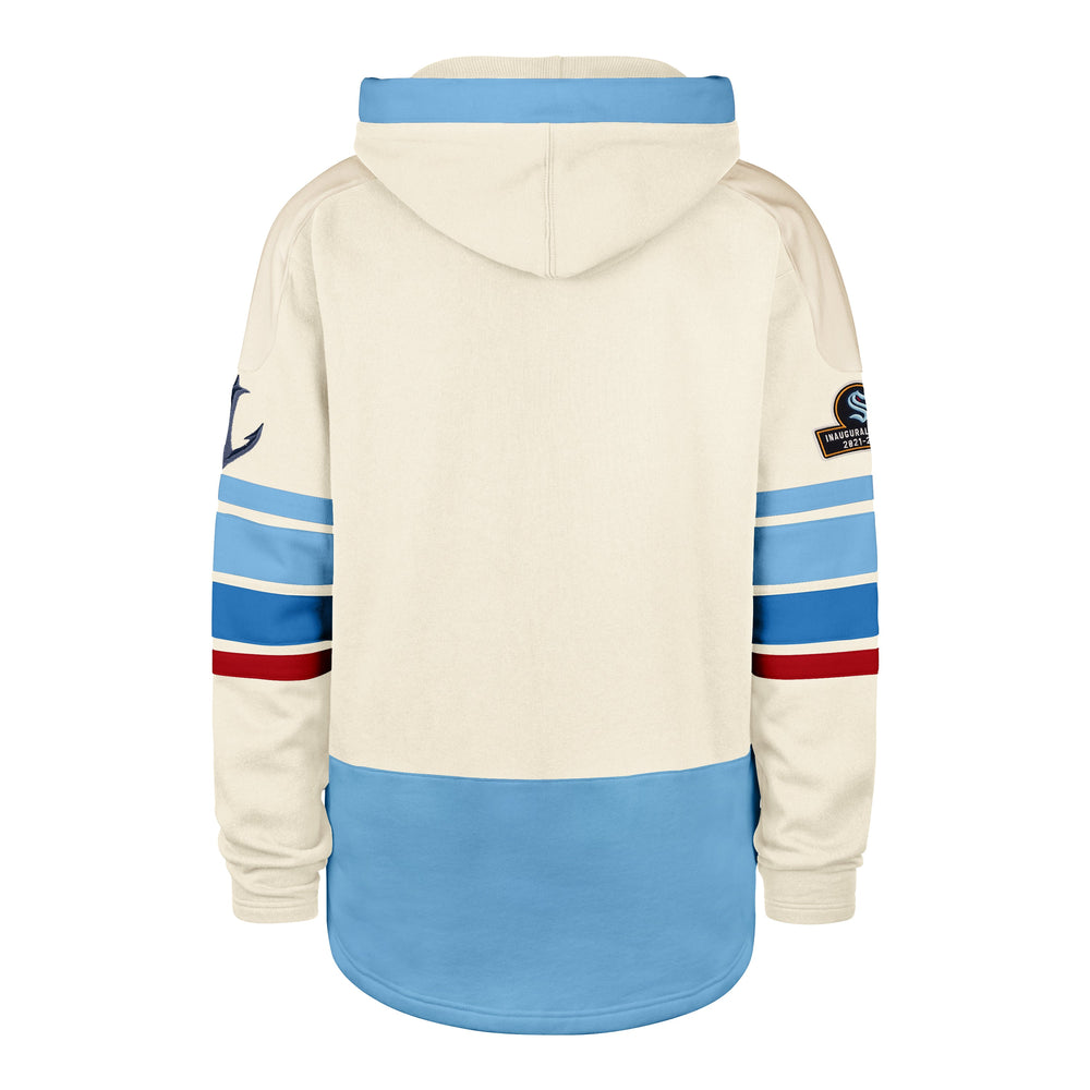 OLD TIME HOCKEY SEATTLE KRAKEN PUCK DROP DUAL '47 HERITAGE LACER CREAM