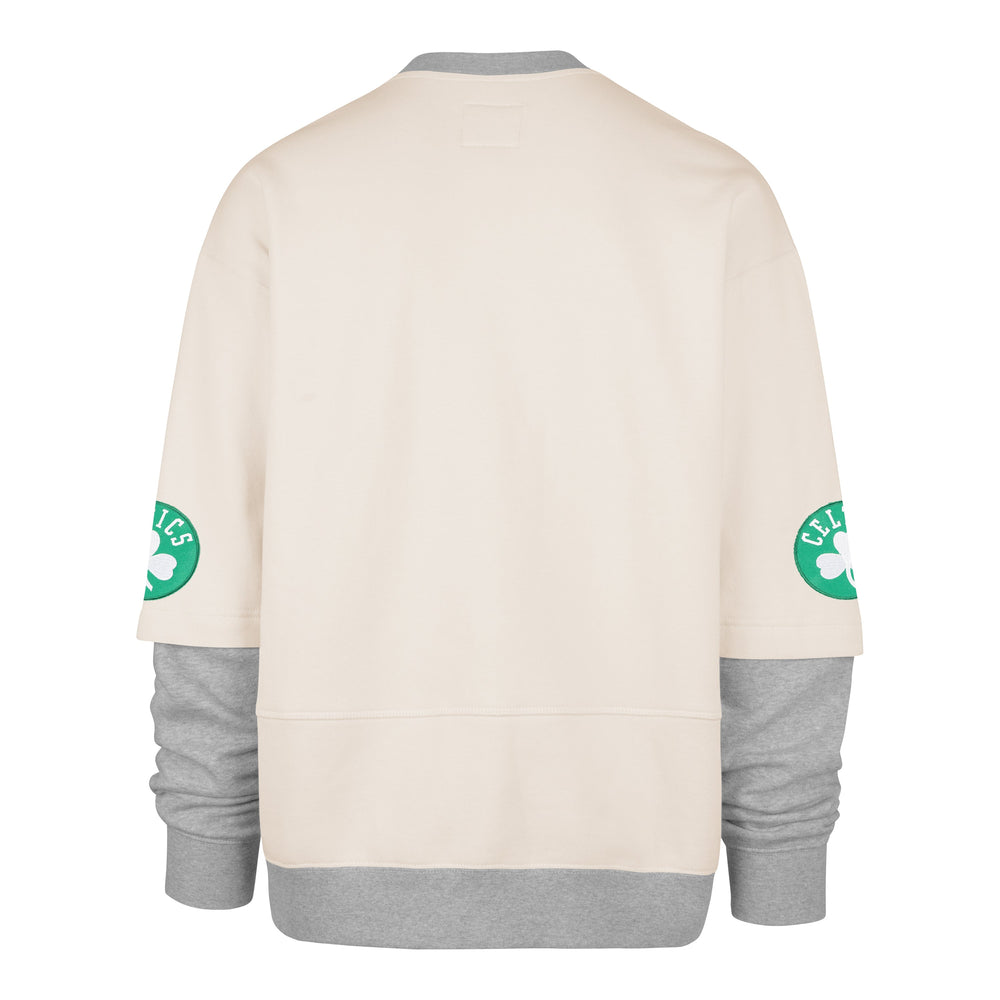 BOSTON CELTICS TRIFECTA '47 DOUBLE LAYERED SNAP CREW CREAM