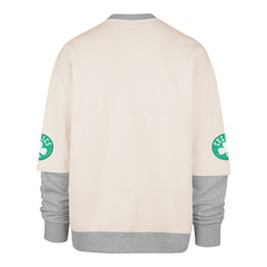 BOSTON CELTICS TRIFECTA '47 DOUBLE LAYERED SNAP CREW CREAM