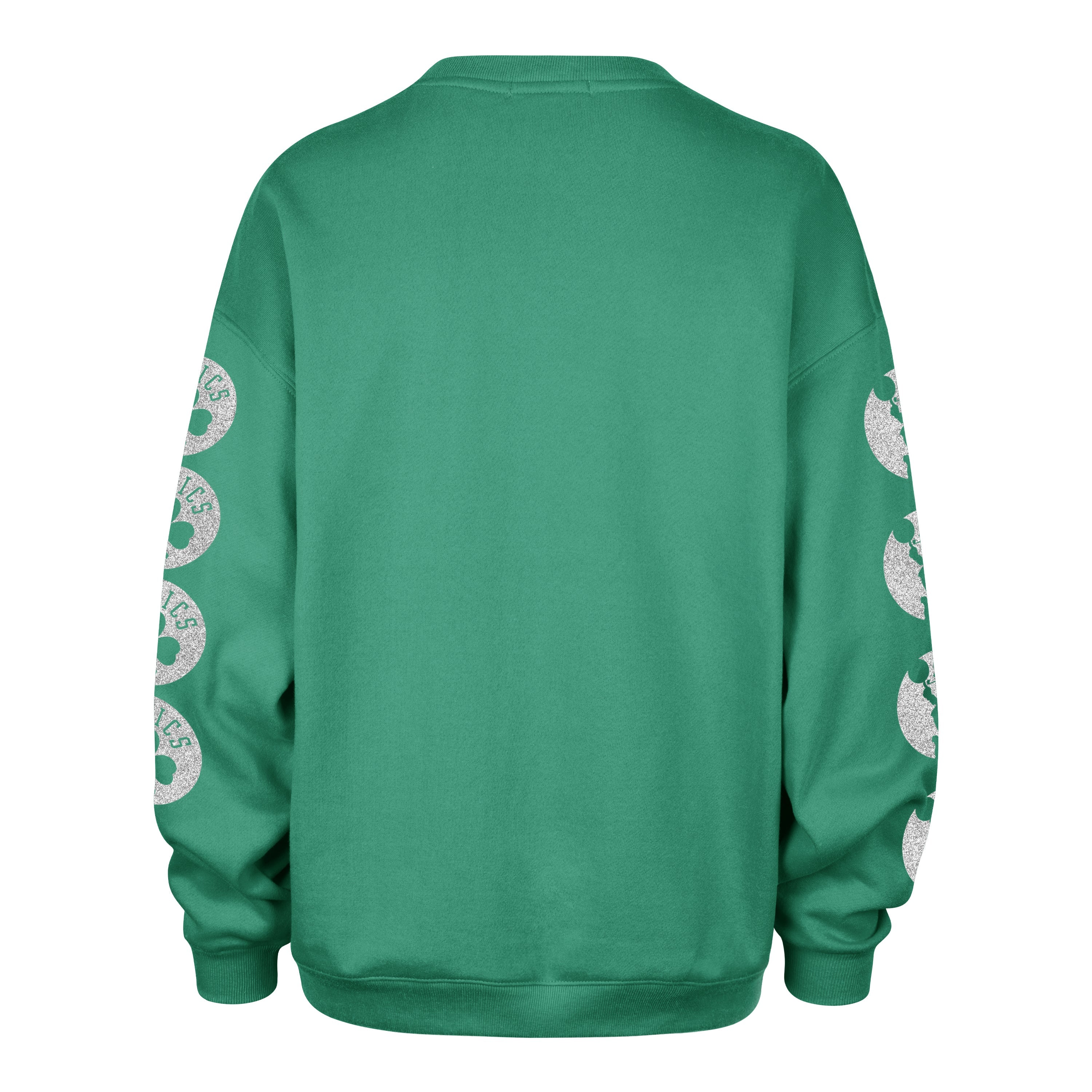 BOSTON CELTICS GO BIG '47 OVERSIZED CREW WOMENS KELLY