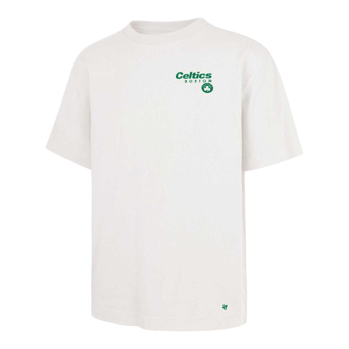 BOSTON CELTICS LATERAL '47 FOUNDATION TEE SANDSTONE