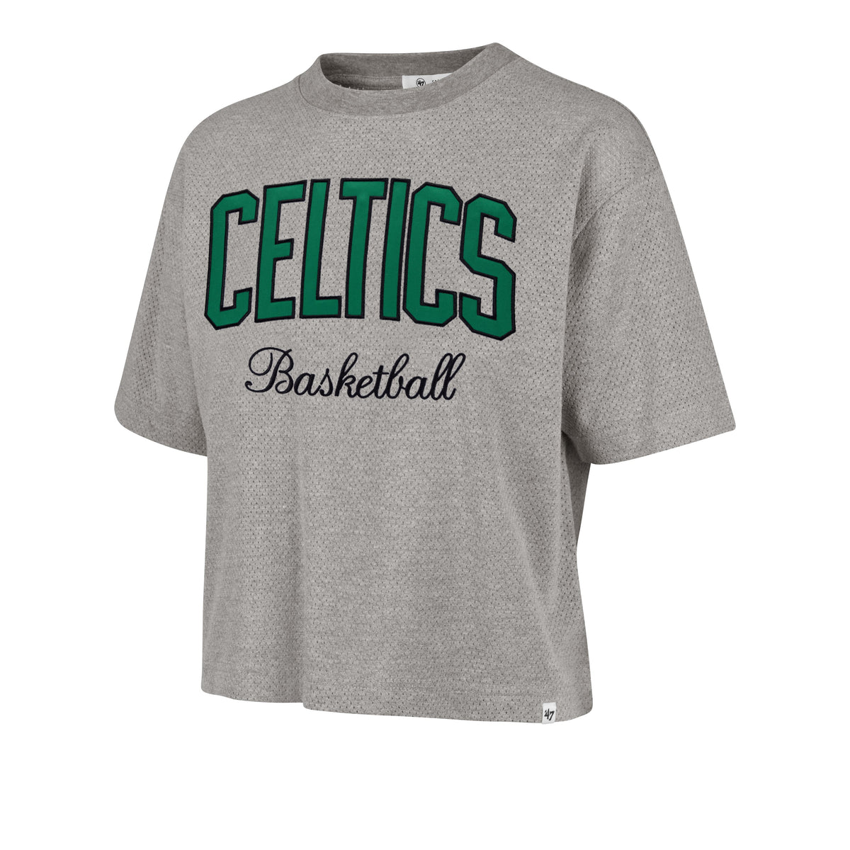BOSTON CELTICS PIVOT DROP NEEDLE '47 CITY TEE WOMENS SLATE GREY