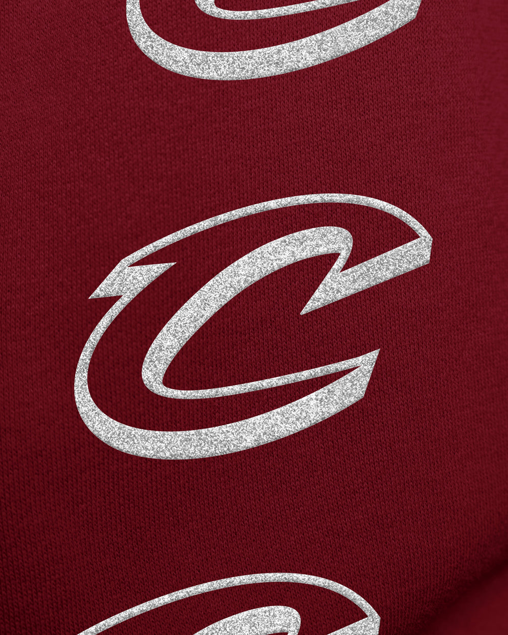 CLEVELAND CAVALIERS GO BIG '47 OVERSIZED CREW WOMENS CARDINAL