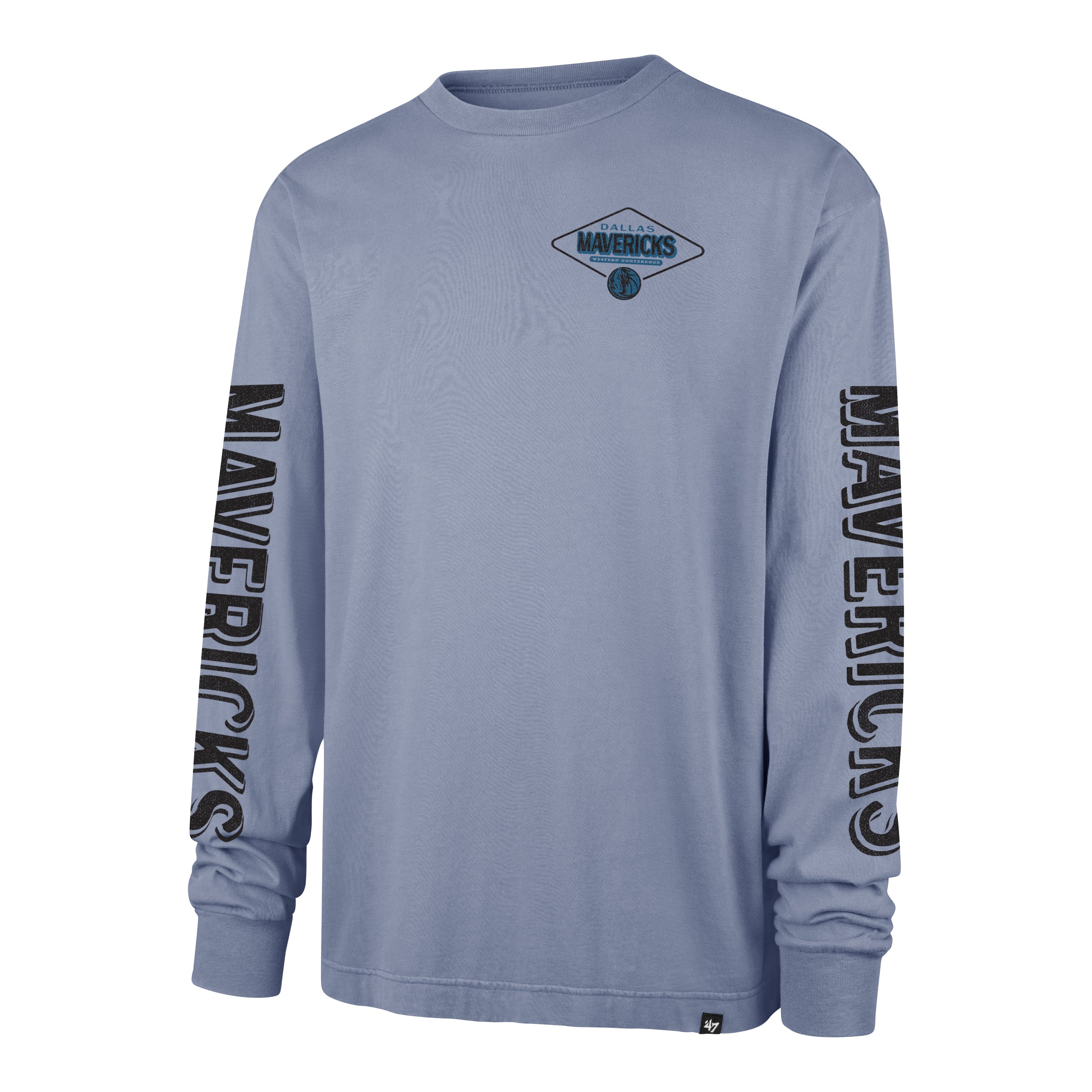 DALLAS MAVERICKS CAIRN '47 RAVINE FOUNDATION LONG SLEEVE TEE VAPOR