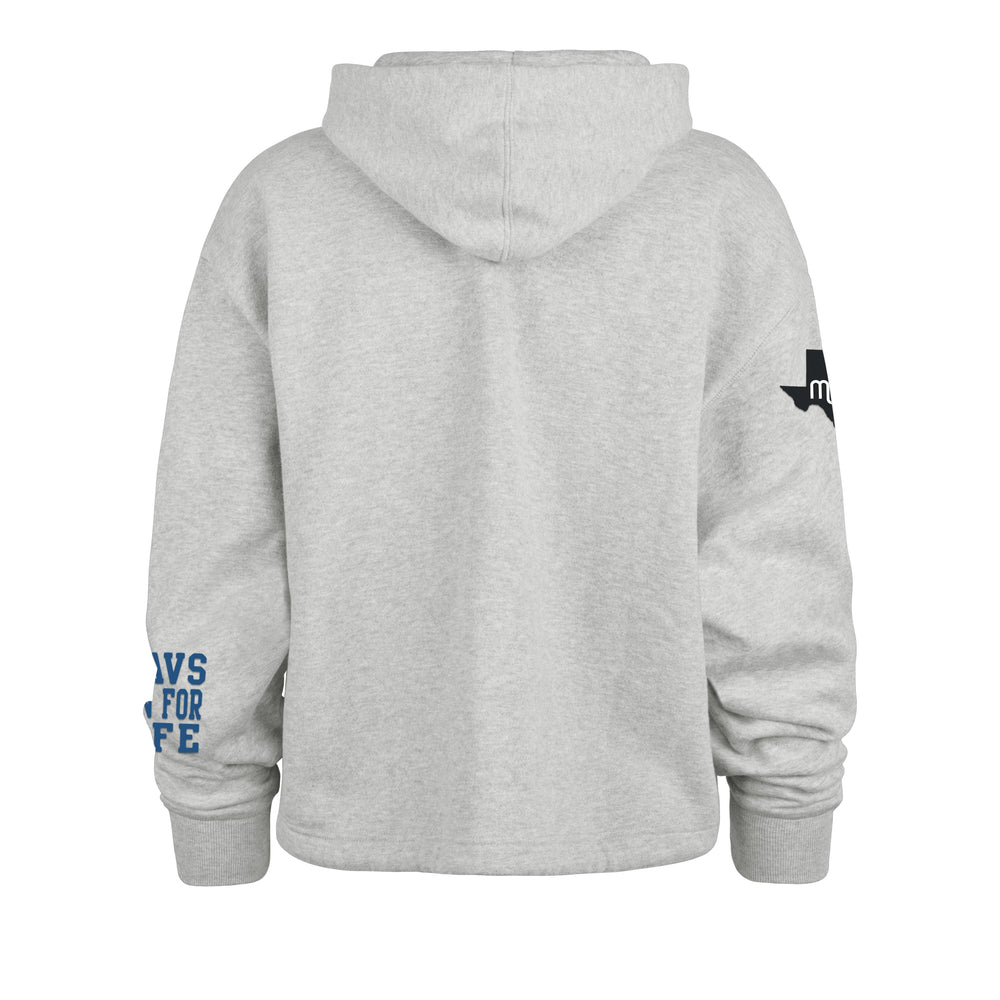 DALLAS MAVERICKS HIGH HOPES '47 VENICE HOOD WOMENS RELAY GREY
