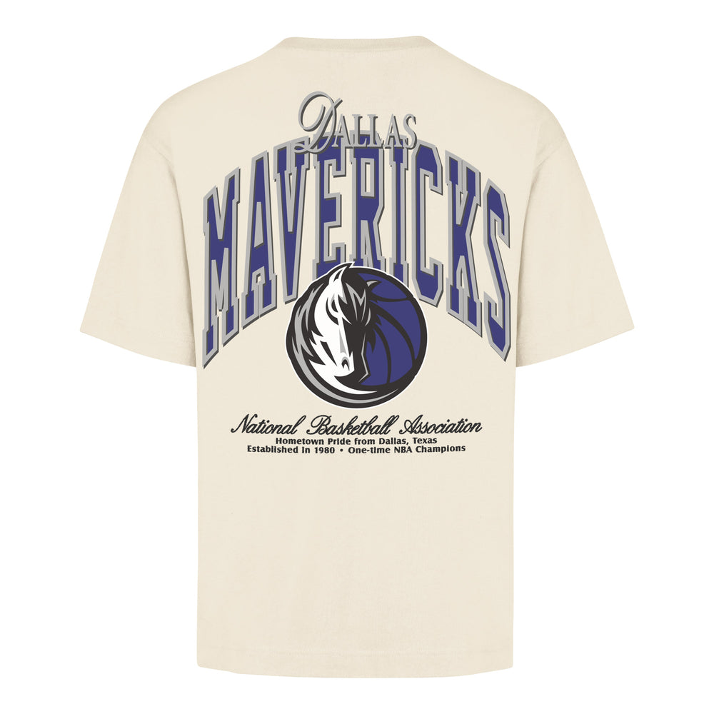 DALLAS MAVERICKS BACK DOOR POCKET '47 FOUNDATION TEE CREAM