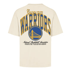 GOLDEN STATE WARRIORS BACK DOOR POCKET '47 FOUNDATION TEE CREAM