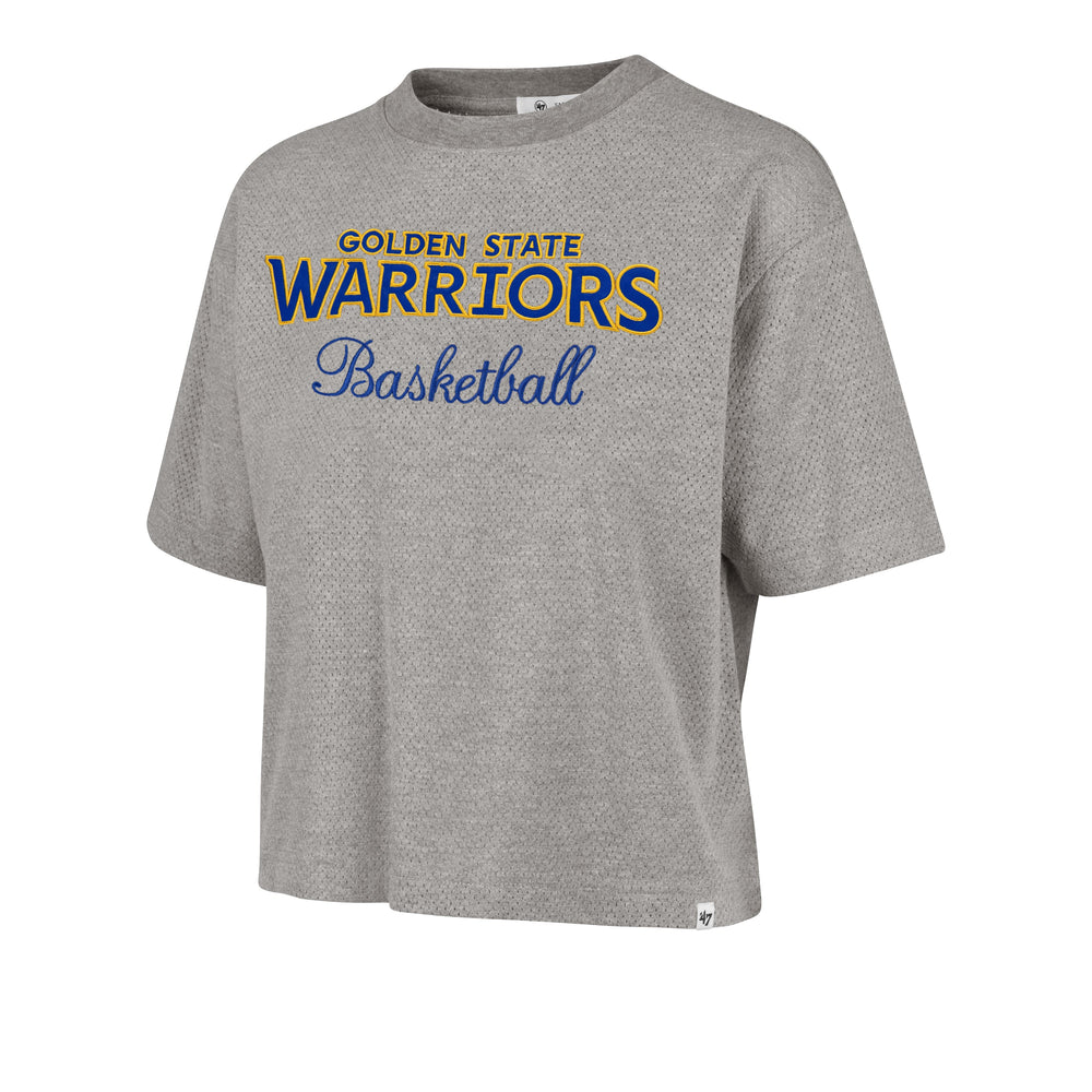 GOLDEN STATE WARRIORS PIVOT DROP NEEDLE '47 CITY TEE WOMENS SLATE GREY