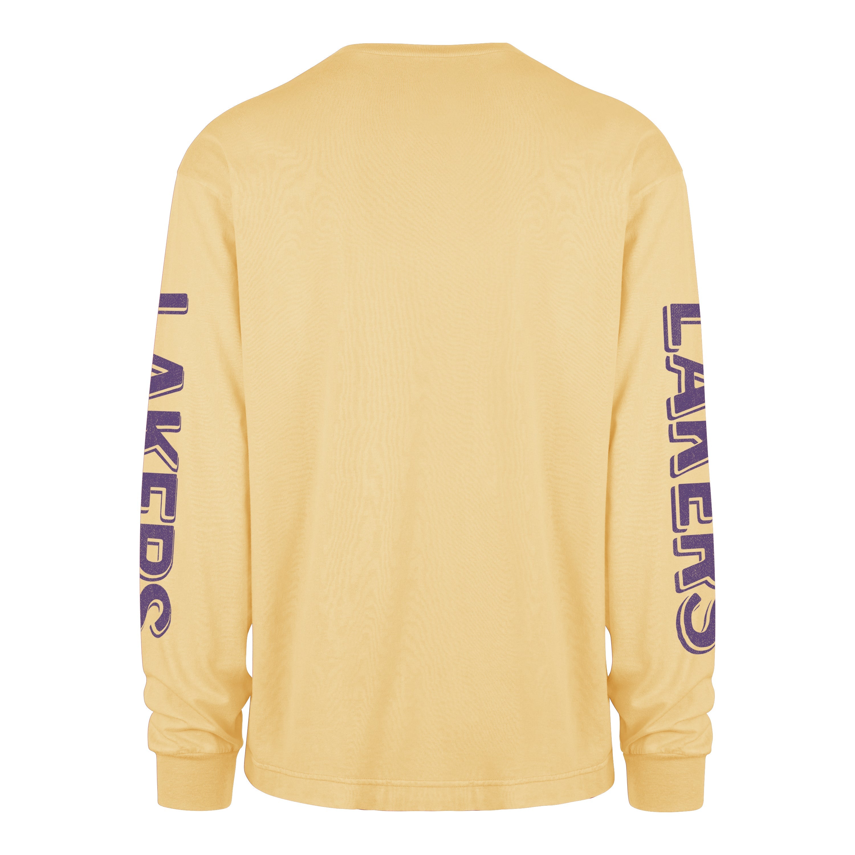 LOS ANGELES LAKERS CAIRN '47 RAVINE FOUNDATION LONG SLEEVE TEE SAFFRON
