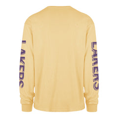 LOS ANGELES LAKERS CAIRN '47 RAVINE FOUNDATION LONG SLEEVE TEE SAFFRON