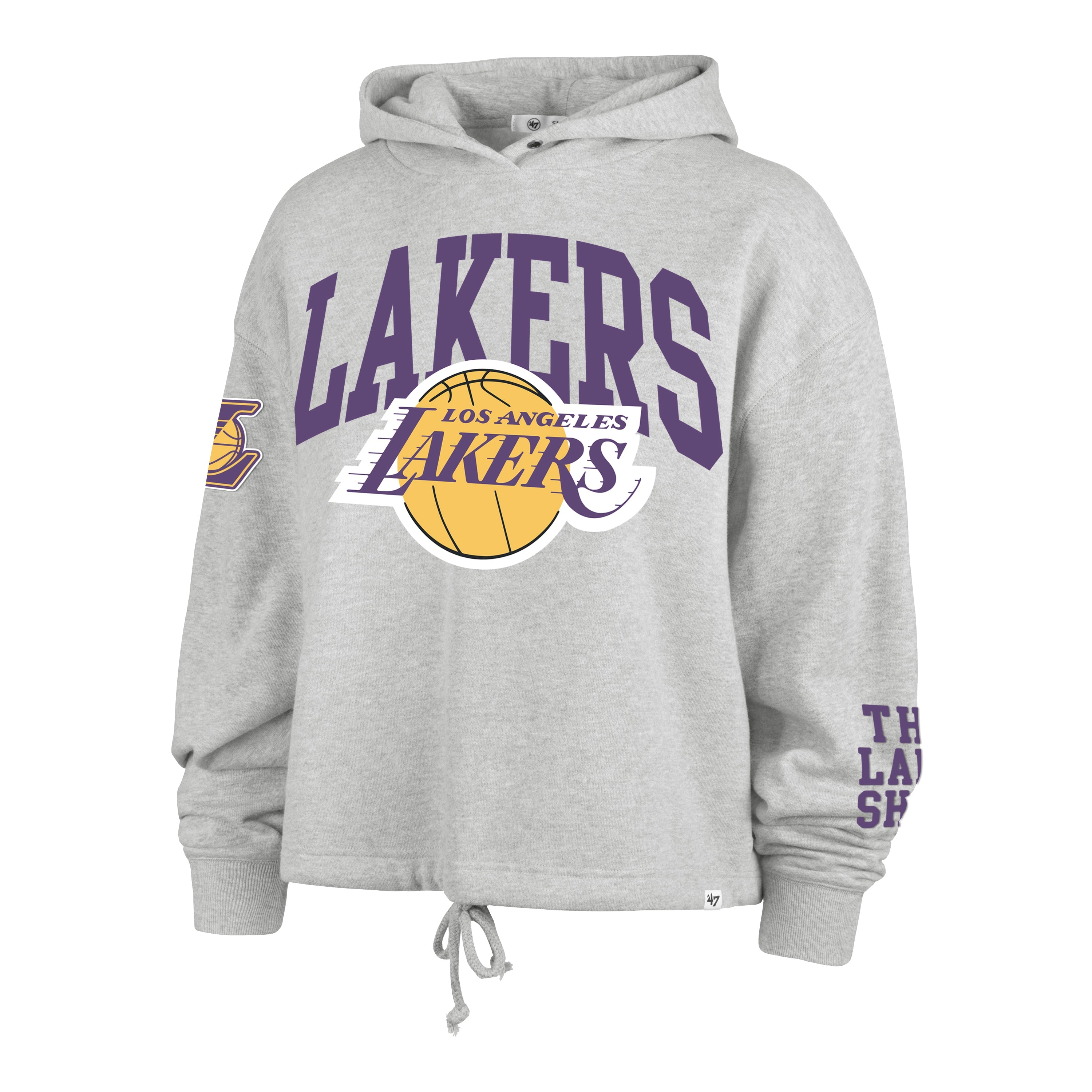 LOS ANGELES LAKERS HIGH HOPES '47 VENICE HOOD WOMENS RELAY GREY