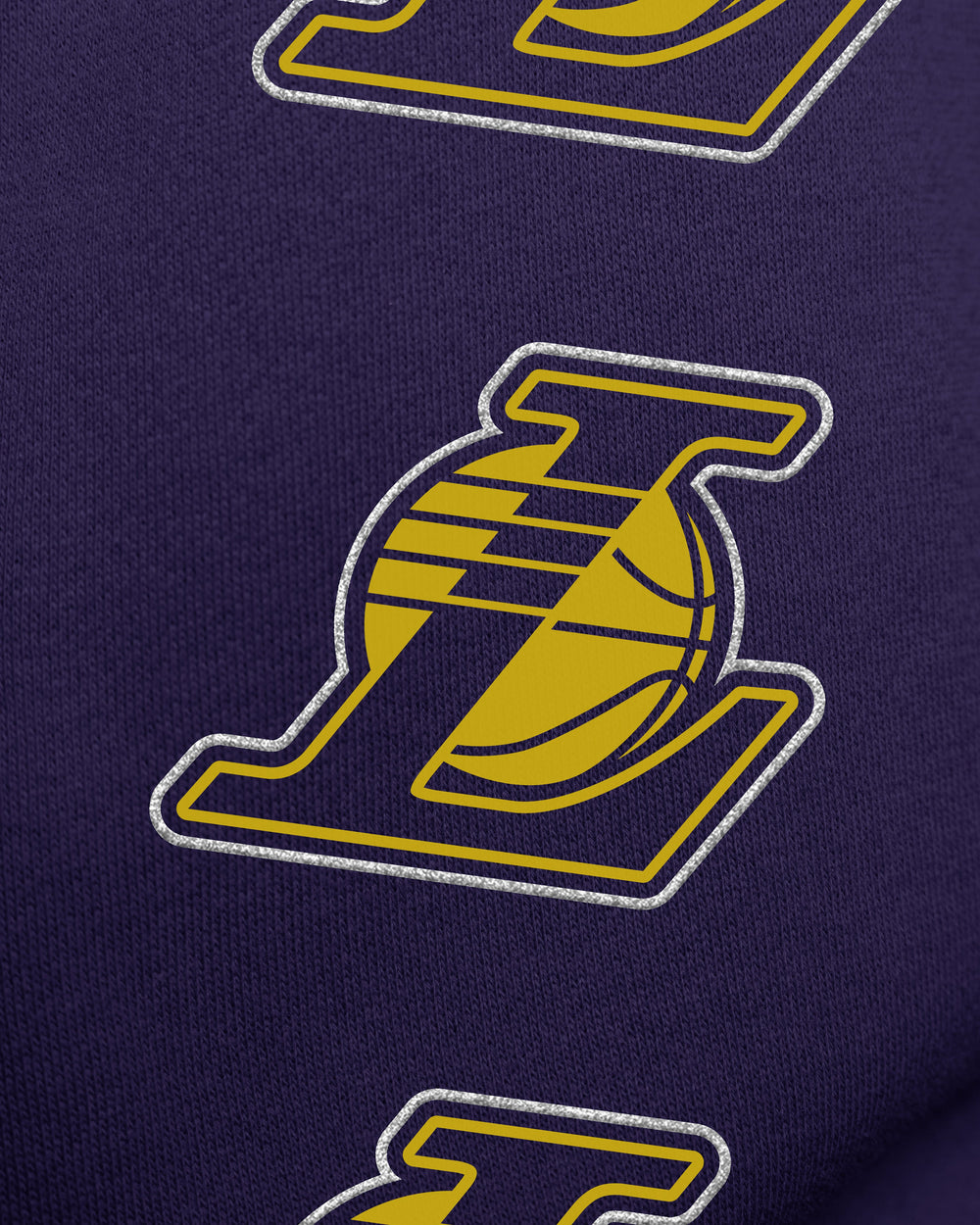LOS ANGELES LAKERS GO BIG '47 OVERSIZED CREW WOMENS PURPLE