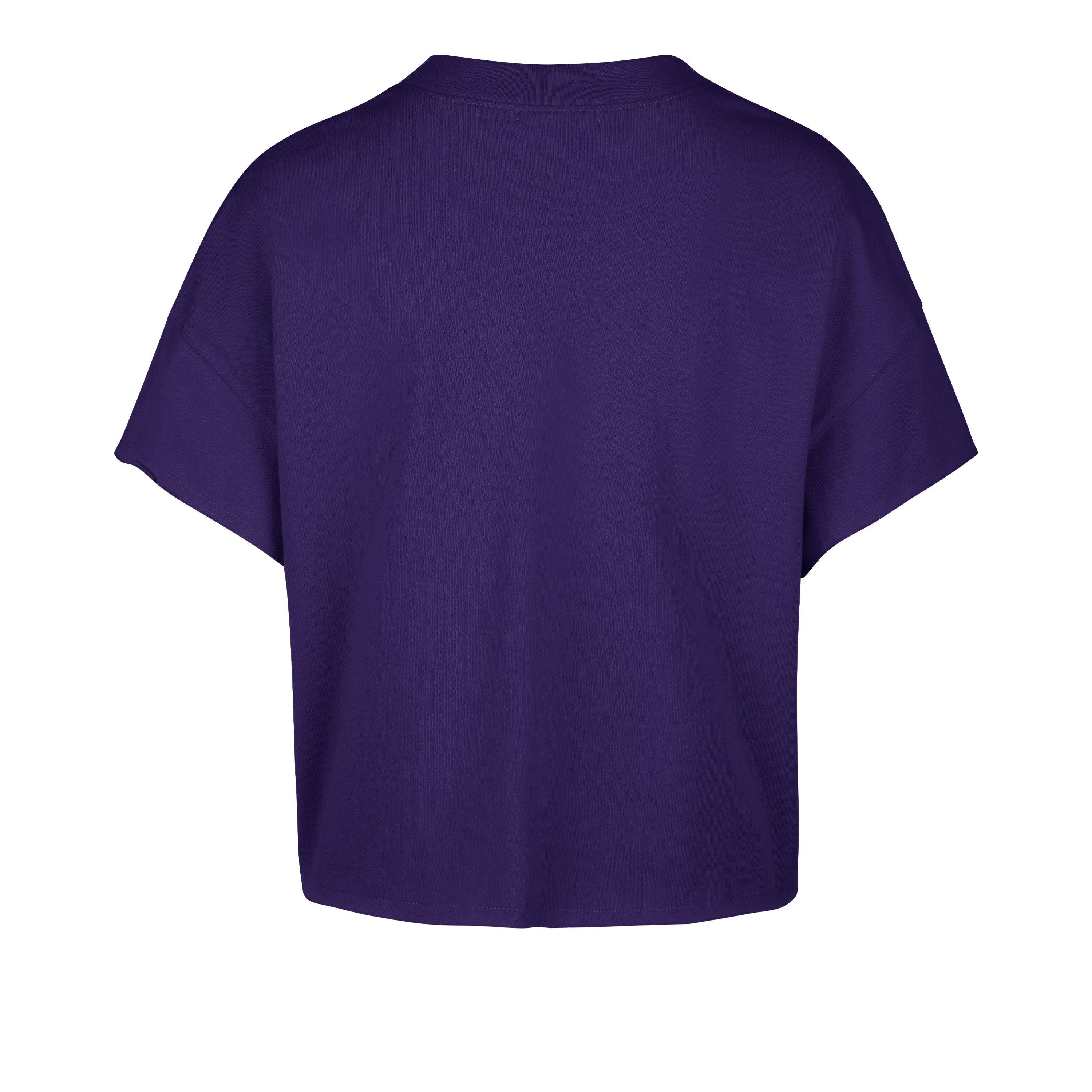 LOS ANGELES LAKERS ELATION OVERSIZED '47 NOTCH NECK TEE WOMENS PURPLE