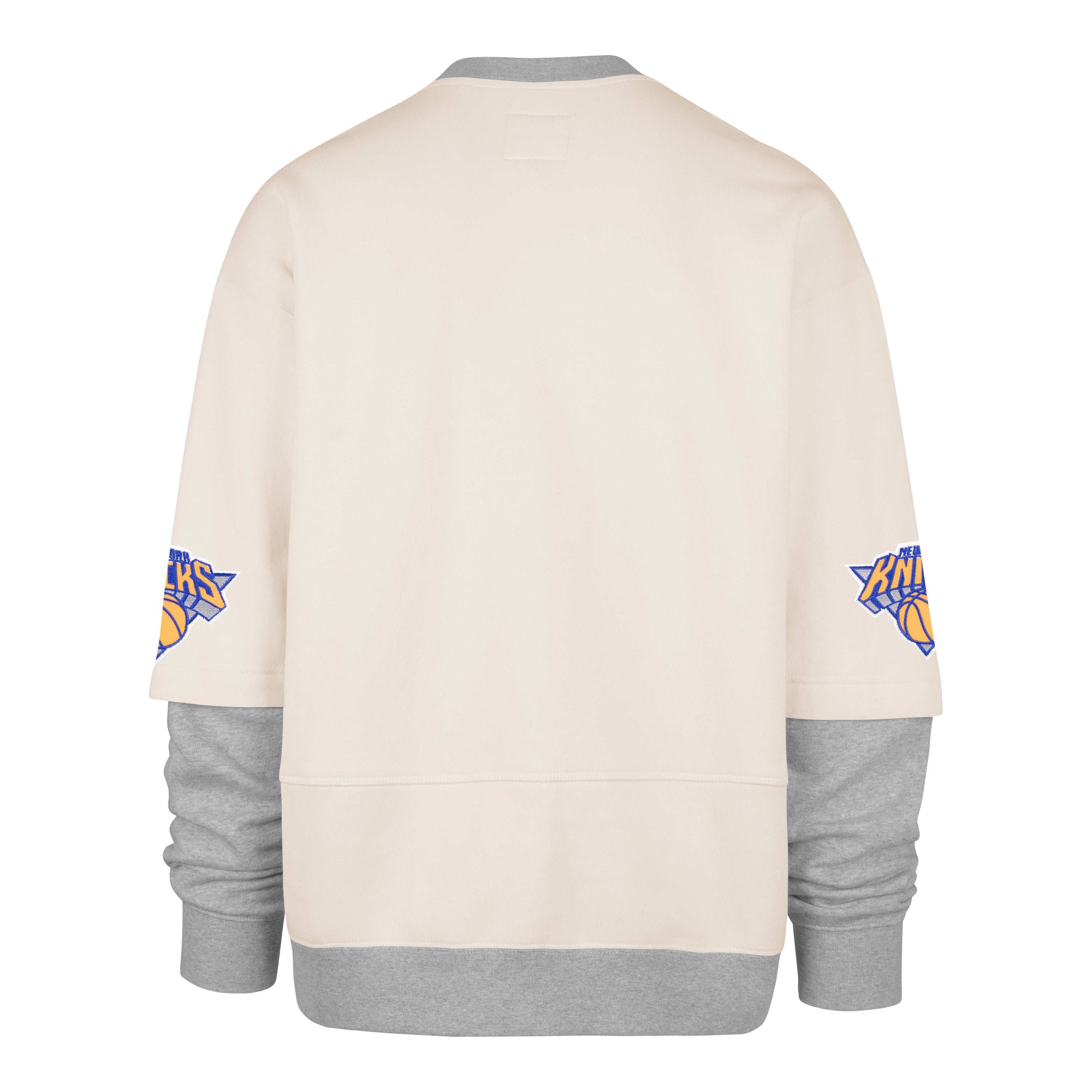 NEW YORK KNICKS TRIFECTA '47 DOUBLE LAYERED SNAP CREW CREAM