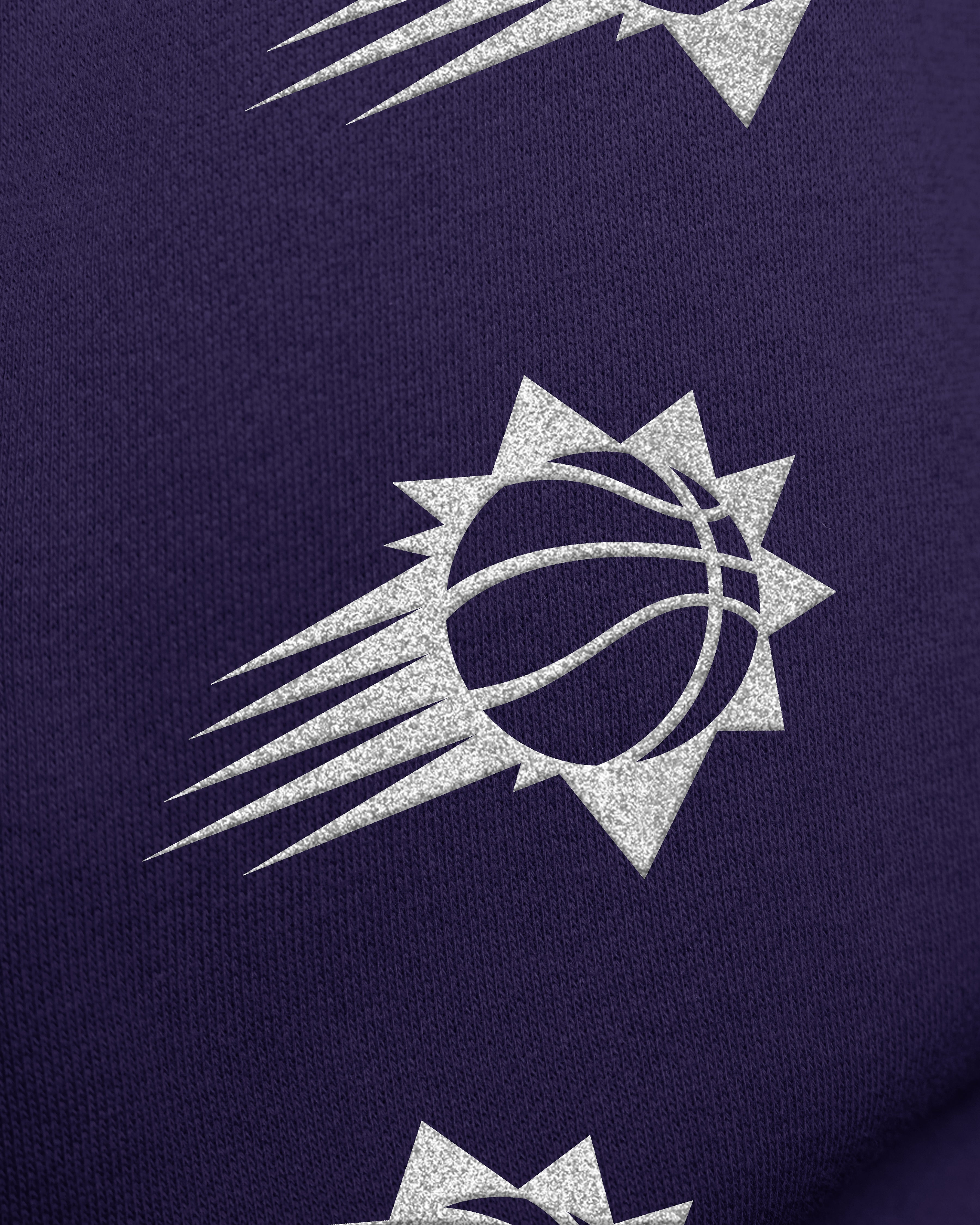 PHOENIX SUNS GO BIG '47 OVERSIZED CREW WOMENS PURPLE