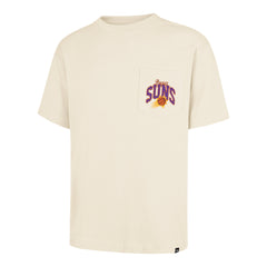 PHOENIX SUNS BACK DOOR POCKET '47 FOUNDATION TEE CREAM