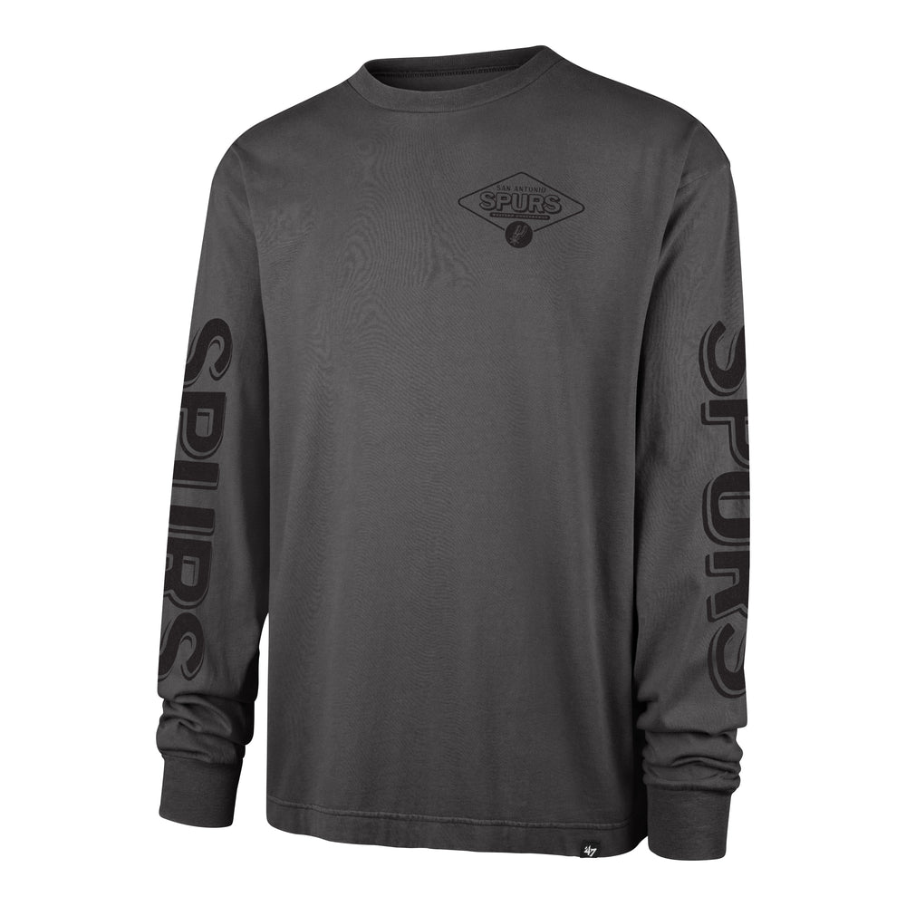 SAN ANTONIO SPURS CAIRN '47 RAVINE FOUNDATION LONG SLEEVE TEE CINDER