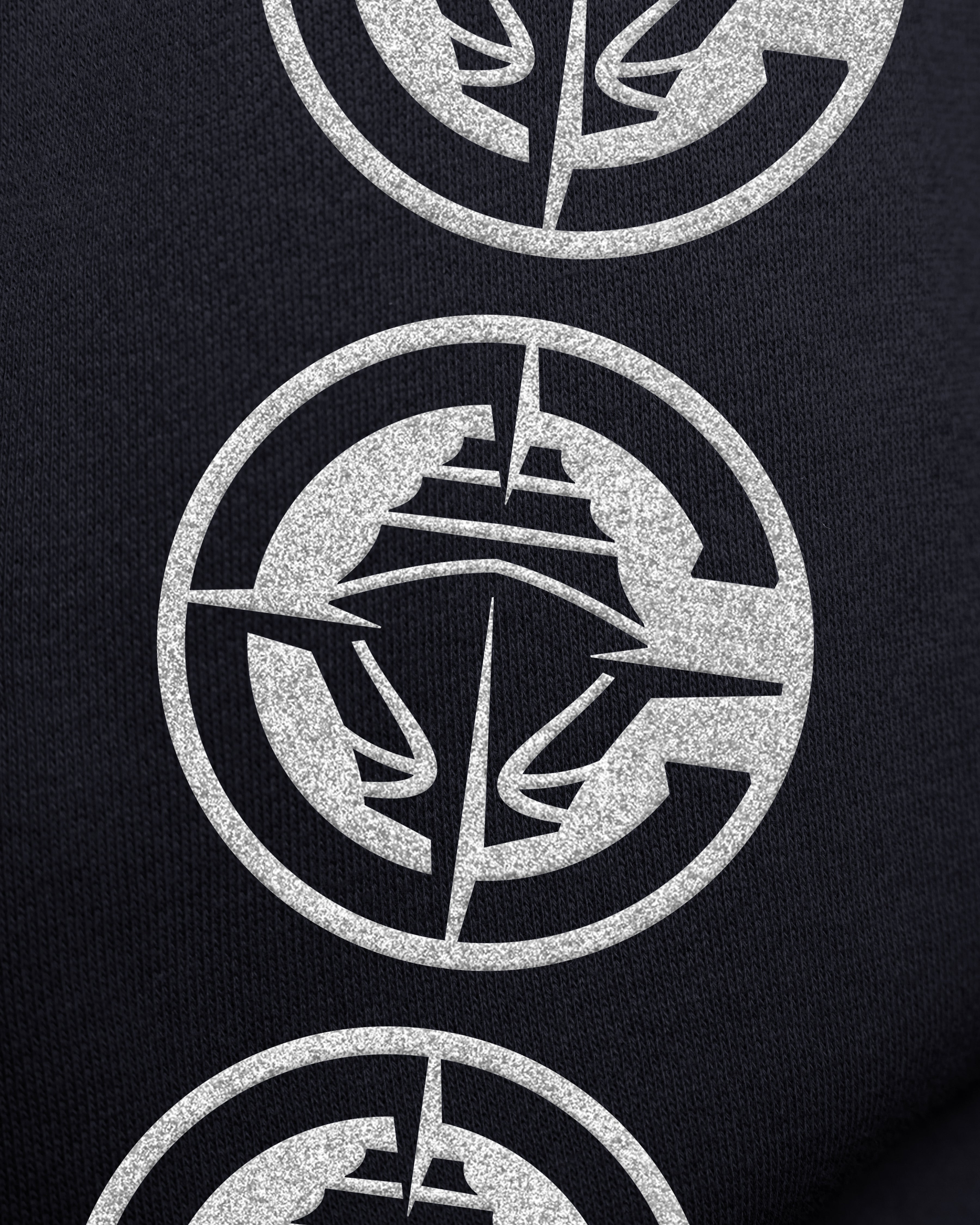 LOS ANGELES CLIPPERS GO BIG '47 OVERSIZED CREW WOMENS FALL NAVY