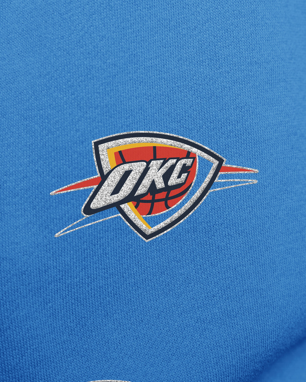 OKLAHOMA CITY THUNDER GO BIG '47 OVERSIZED CREW WOMENS BLUE RAZ