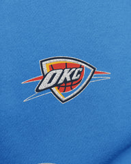 OKLAHOMA CITY THUNDER GO BIG '47 OVERSIZED CREW WOMENS BLUE RAZ